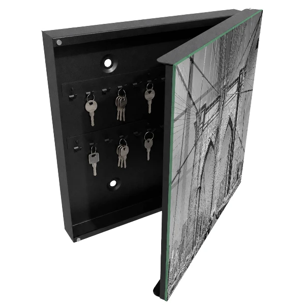 Wall mounted key box Iconic bridge