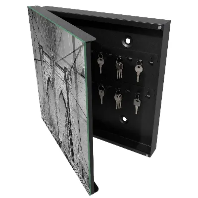 Wall mounted key box Iconic bridge
