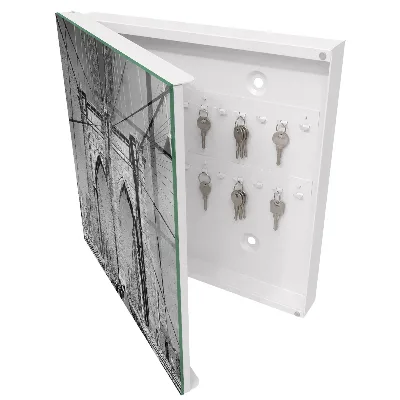 Wall mounted key box Iconic bridge