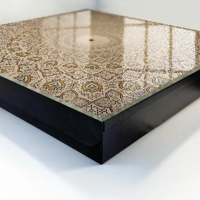 Wall mounted key box Ornamental mandala