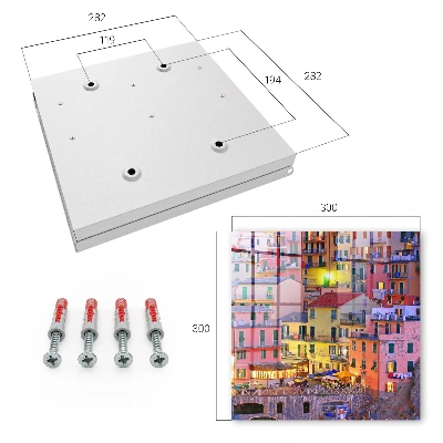 Key cabinet City colors