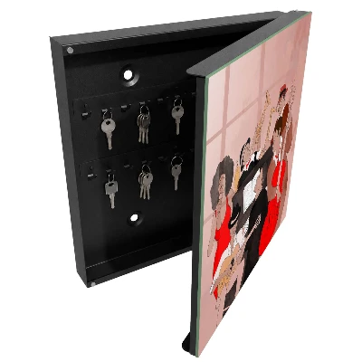 Key box for wall Jazz scene