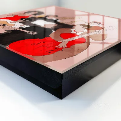 Key box for wall Jazz scene
