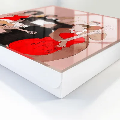 Key box for wall Jazz scene