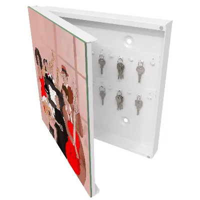Key box for wall Jazz scene