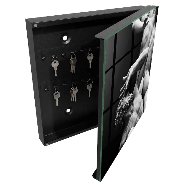 Wall mounted key box Stone emotions