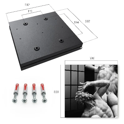 Wall mounted key box Stone emotions