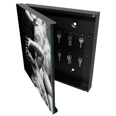 Wall mounted key box Stone emotions