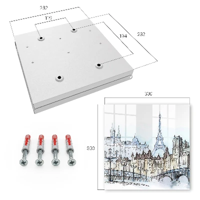 Key box for wall Strong tower