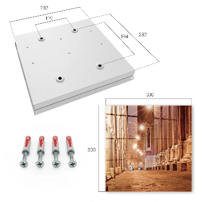 Key box for wall City night
