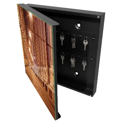 Key box for wall City night