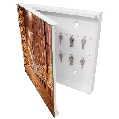 Key box for wall City night