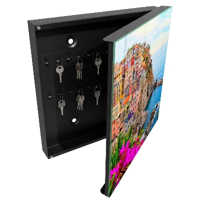 Key box for wall Colorful bay
