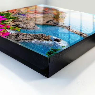 Key box for wall Colorful bay