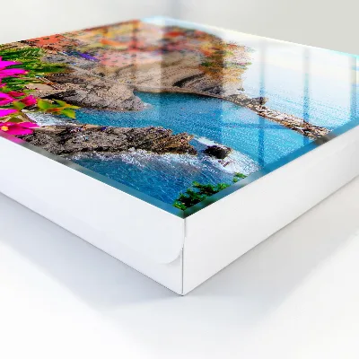 Key box for wall Colorful bay