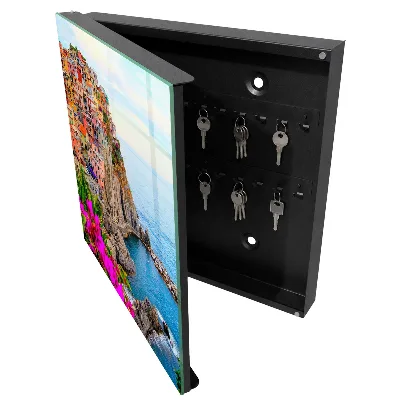 Key box for wall Colorful bay