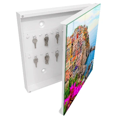 Key box for wall Colorful bay
