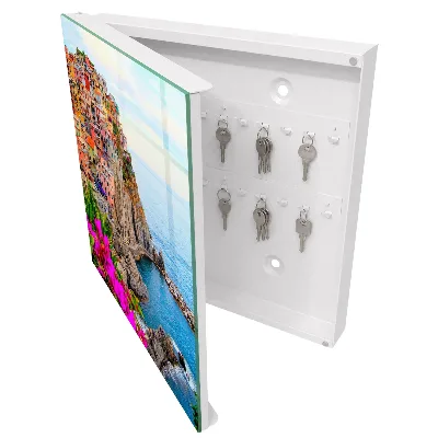 Key box for wall Colorful bay