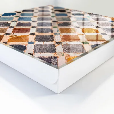 Wall mounted key box Colorful mosaic