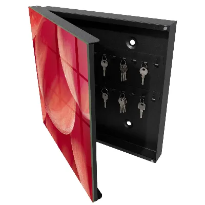 Wall mounted key box Floral intimacy