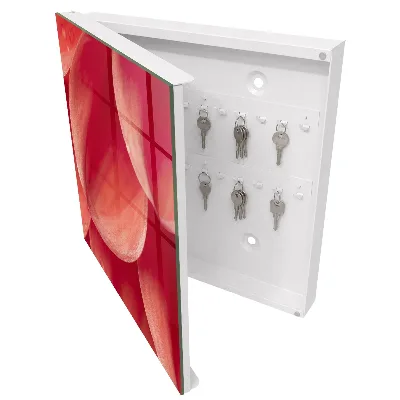 Wall mounted key box Floral intimacy