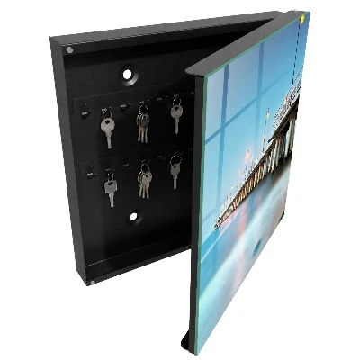 Wall mounted key box Coastal pier