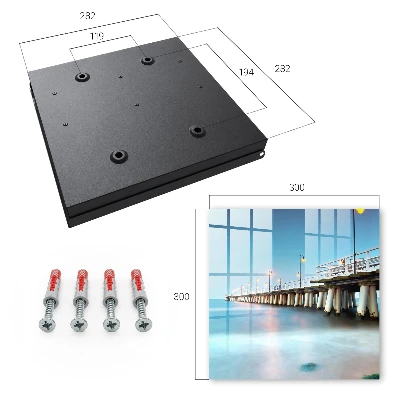 Wall mounted key box Coastal pier