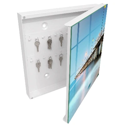 Wall mounted key box Coastal pier