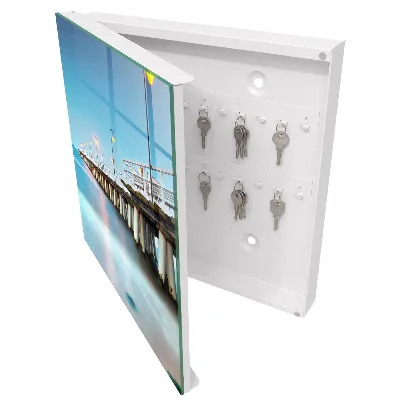 Wall mounted key box Coastal pier