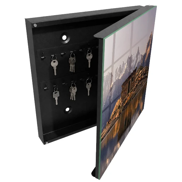 Key box for wall Mountain peace
