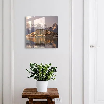 Key box for wall Mountain peace