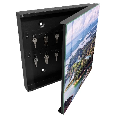 Wall mounted key box Green islands