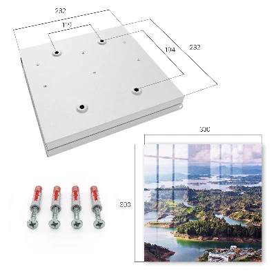 Wall mounted key box Green islands