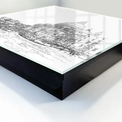 Wall mounted key box Venice lines