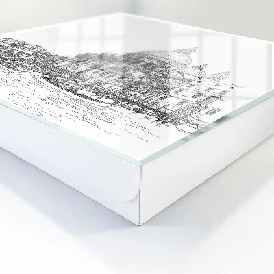 Wall mounted key box Venice lines