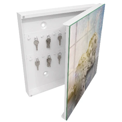 Wall mounted key box Sleeping angel