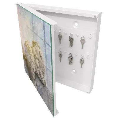 Wall mounted key box Sleeping angel