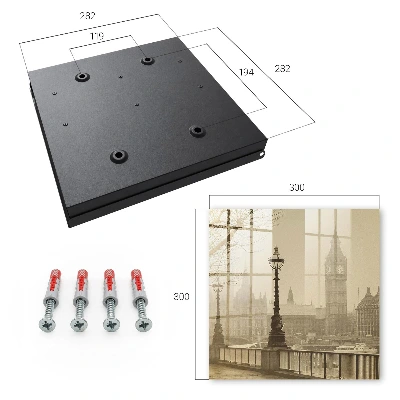 Key box for wall Foggy London