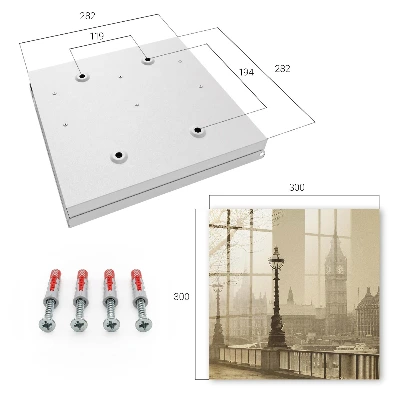 Key box for wall Foggy London