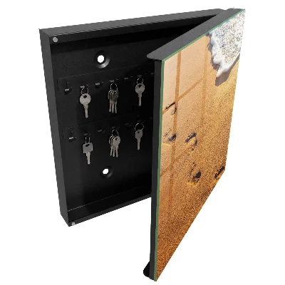 Wall mounted key box Beach tranquility
