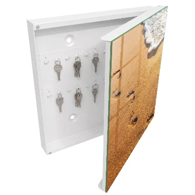 Wall mounted key box Beach tranquility