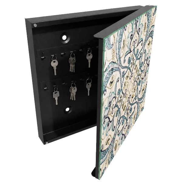 Key box for wall Turquoise ornament