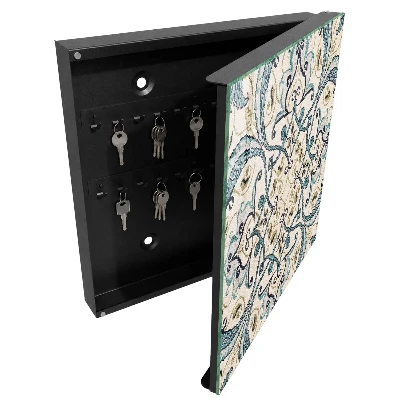 Key box for wall Turquoise ornament
