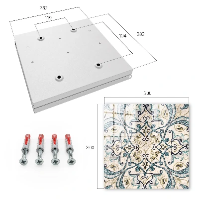 Key box for wall Turquoise ornament