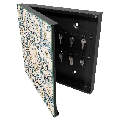 Key box for wall Turquoise ornament