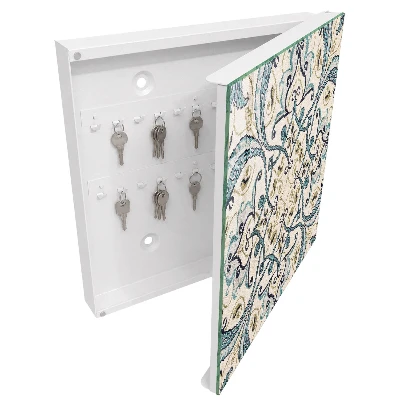Key box for wall Turquoise ornament