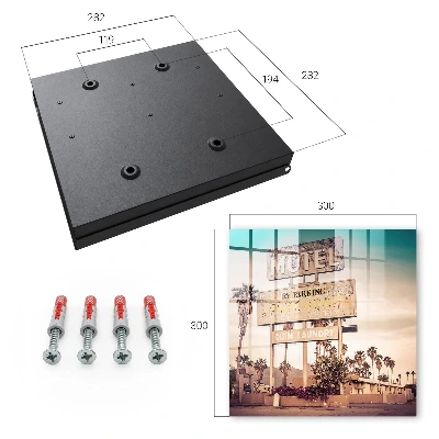 Wall mounted key box Retro motel