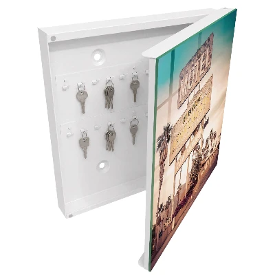 Wall mounted key box Retro motel