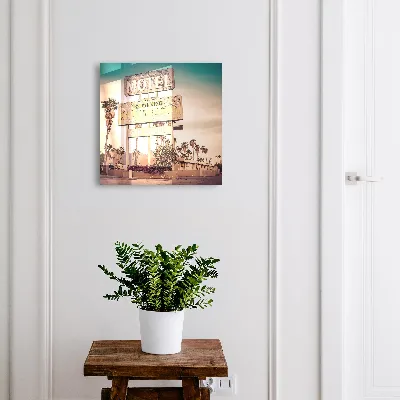 Wall mounted key box Retro motel