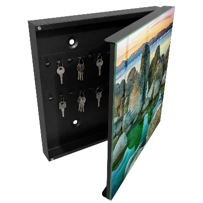 Key box for wall Mountain peace
